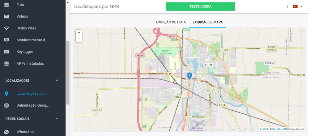 rastreamento gps -